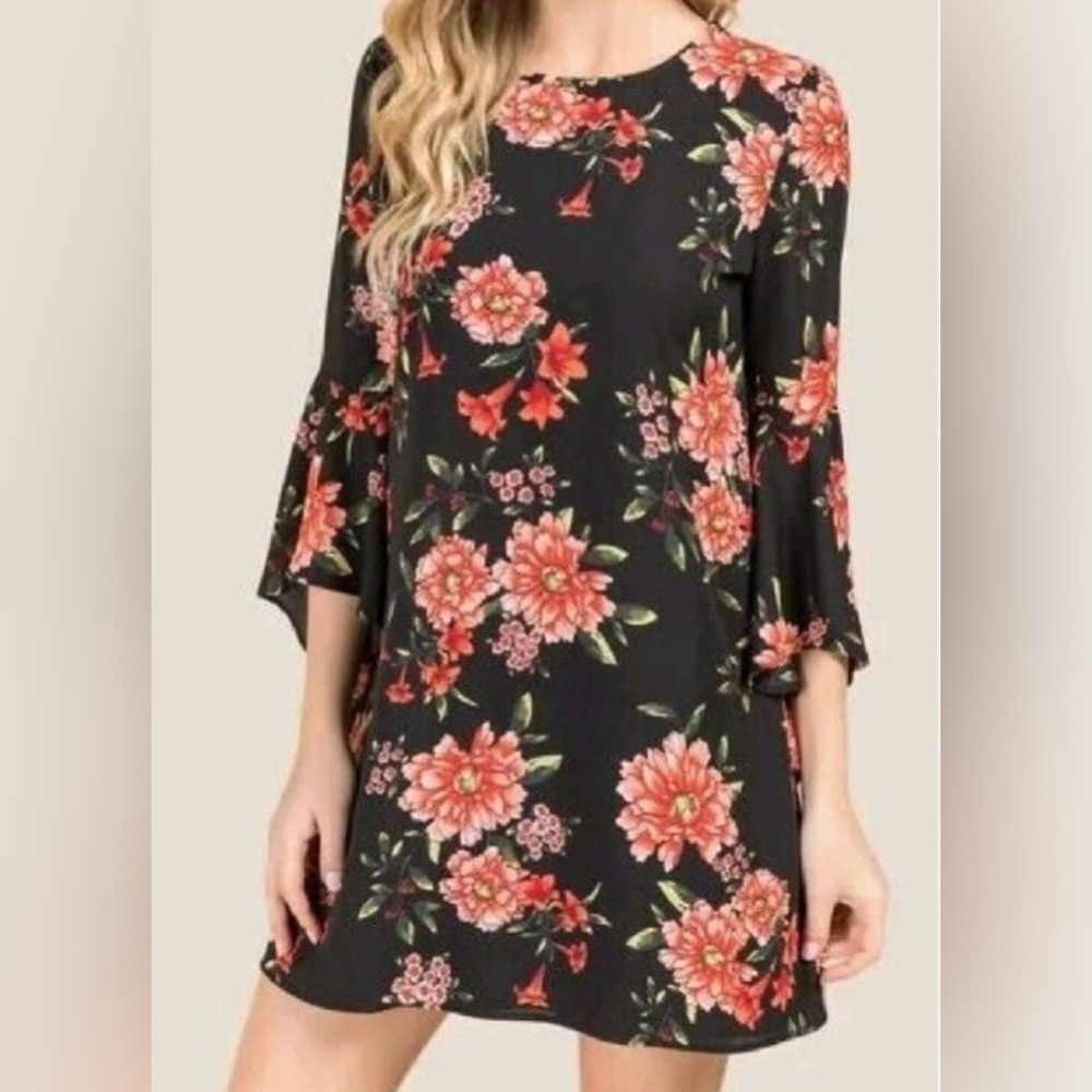 5 for $20 Deal- Francesca’s Miami Floral Dress- Size XS